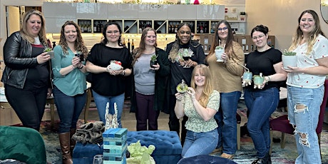 Sips & Succulents hosted by Muddas Succulent Designs