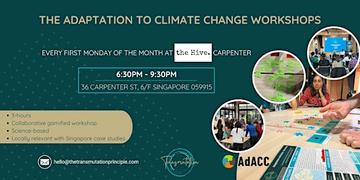 Imagem principal do evento AdACC - Adaptation to Climate Change workshops