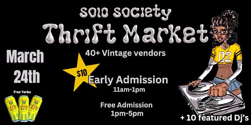 Solo Society Thrift Market Philly primary image