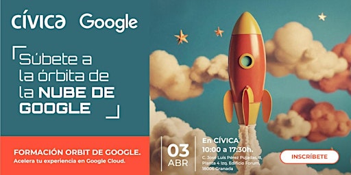 Imagem principal do evento Formación Google Cloud Orbit en Granada