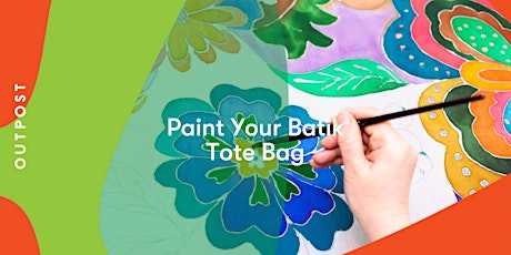 Paint your batik tote bag