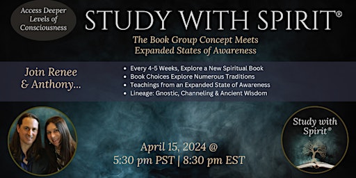 Hauptbild für Study with Spirit: The Book Group Meets Expanded States of Consciousness