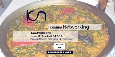 Primaire afbeelding van Comida de Networking Valencia - 8 de abril