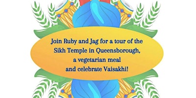 Imagem principal do evento Tour  the  Sikh Temple in Queensborough & celebrate Vaisakhi!