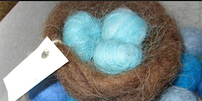 Primaire afbeelding van Intro to Needle Felting: Make a Birds Nest