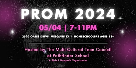 Prom 2024--Homeschoolers Ages 13+