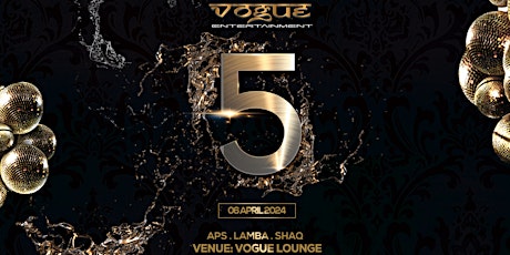 Vogue 5th Anniversary