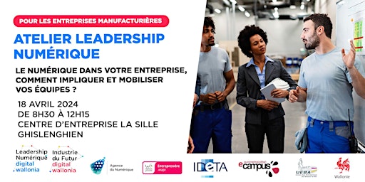 Immagine principale di Le numérique dans votre entreprise, comment mobiliser vos équipes? 