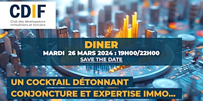 Diner - Conjoncture et Expertise immobilière primary image