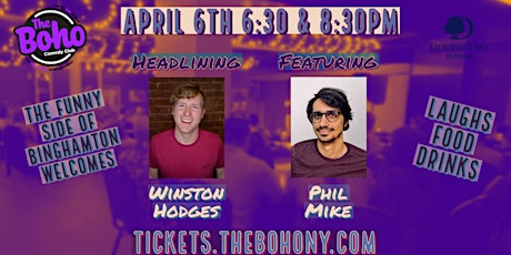 The Boho Comedy Club Welcomes Winston Hodges! primary image