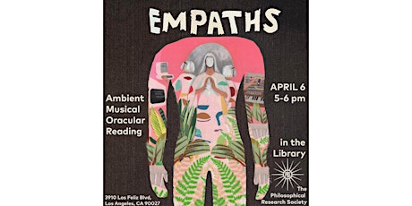 EMPATHS, ambient musical oracular reading and drawing in the PRS Library