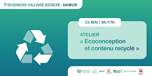 Imagen principal de Atelier Écoconception et Contenu Recyclé