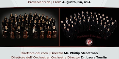 FREE CONCERT FIRENZE - The Davidson Chorale & Orchestra (USA) primary image