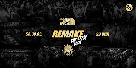 +25 | GOLDEN WAVE | OLDSCHOOL HIP HOP AUF 2 AREAS | ENTER THE DRAGON