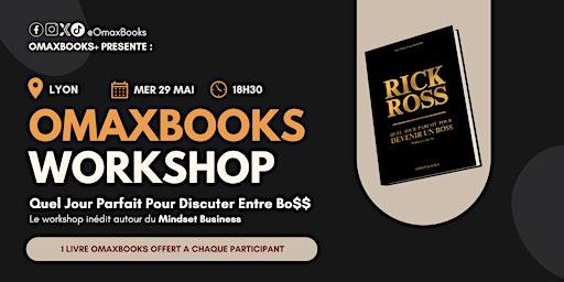 Imagem principal do evento Quel Jour Parfait Pour Discuter Entre Boss - OmaxBooks Workshop