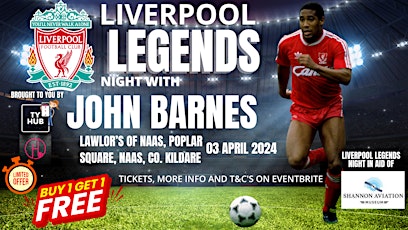 Liverpool Legends Night with John Barnes