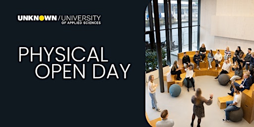 Imagem principal do evento BSc Open Day, 2nd of April - Unknown University of Applied Sciences