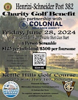 Henrizi-Schneider Post 382 Charity Golf Benefit primary image