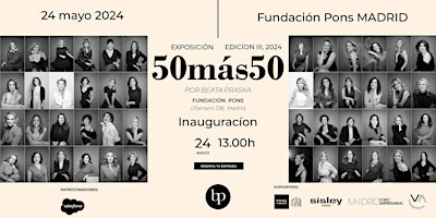 Hauptbild für Inauguración de la tercera Exposición del proyecto 50más50, 2024.