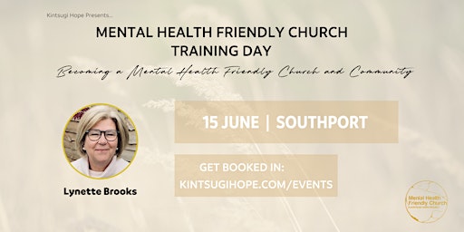 Primaire afbeelding van Mental Health Friendly Church Training Day - Southport