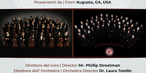 Primaire afbeelding van FREE CONCERT ROMA - The Davidson Chorale & Orchestra