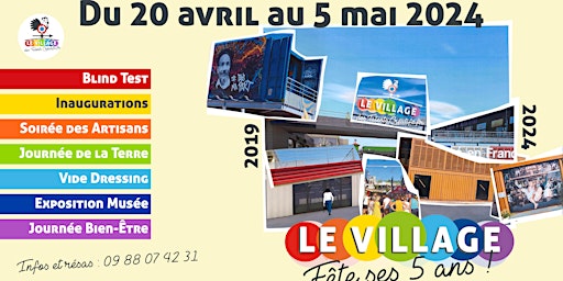 Primaire afbeelding van Le Village des Talents Créatifs fête ses 5 ans !