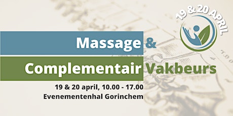 Primaire afbeelding van vr 19 april 2024 entreeticket Massage en Complementair Vakbeurs