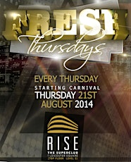 Fresh Thursdays - The Biggest Thursday Night In The Heart Of London's West-End primary image