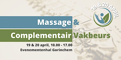 Imagem principal do evento za 20 april 2024 entreeticket Massage en Complementair Vakbeurs