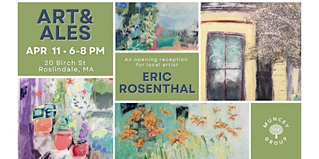 Art & Ales! A reception featuring the work of local artist Eric Rosenthal!