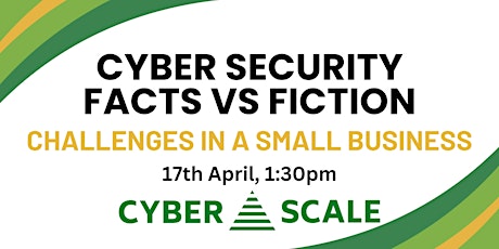 Cyber Security Facts v Fiction – challenges in a small business