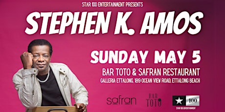 Stephen K. Amos  - Live  at Bar Toto