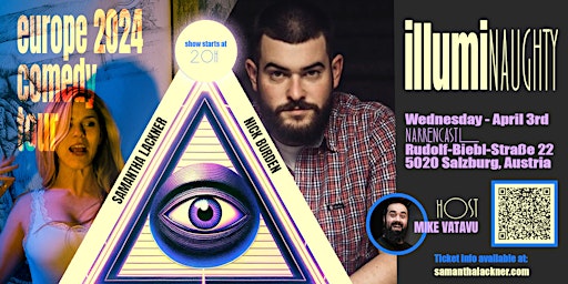 Imagem principal de Illumi-Naughty Comedy Tour Featuring Samantha Lackner & Nick Burden