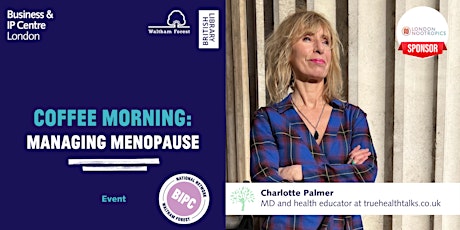 Hauptbild für Coffee Morning at BIPC: Managing Menopause Positively w/ Natural Solutions