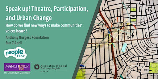 Hauptbild für Speak Up! Theatre, participation and urban change in London and Manchester