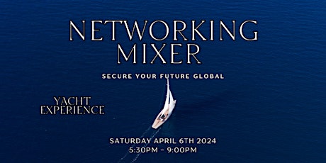 Entrepreneurs Connect Networking Yacht Mixer