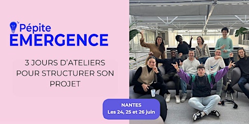 Imagen principal de [Nantes] Les workshops d'été Emergence