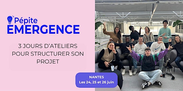 [Nantes] Les workshops d'été Emergence