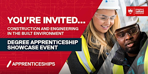 Imagem principal do evento Apprenticeship Showcase - Construction and Engineering