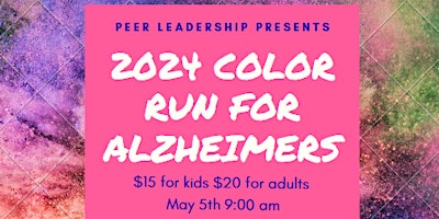 Color Run for the Alzheimers Association primary image