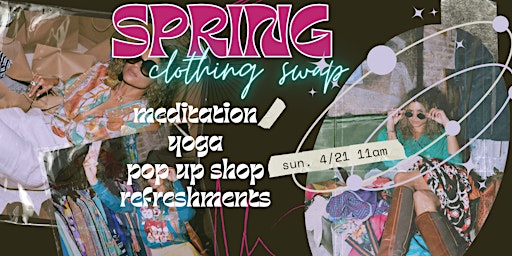 Imagem principal do evento Spring Clothing Swap