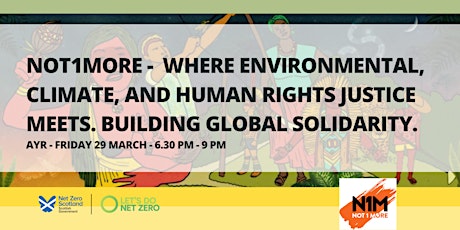 Environmental climate & human rights justice meets global solidarity