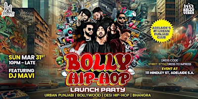 Imagen principal de Bolly Hip-Hop - Adelaide's #1 Desi Hip-Hop Club