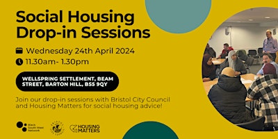 Immagine principale di Social Housing Drop-In Sessions (Barton Hill) 