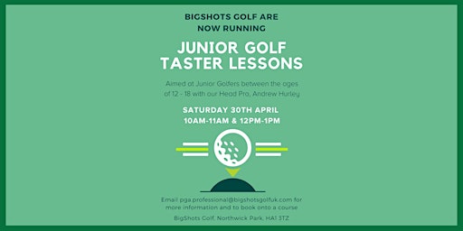 Kids Golf Taster Class primary image