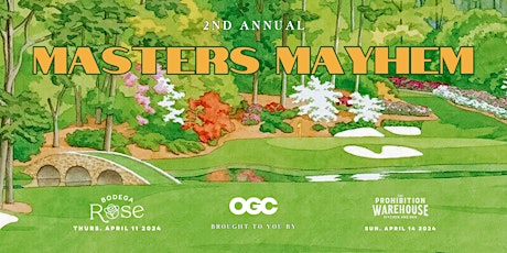 Masters Sunday at Prohibition Warehouse Presented by ONGOLF