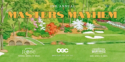 Image principale de Masters Sunday at Prohibition Warehouse Presented by ONGOLF