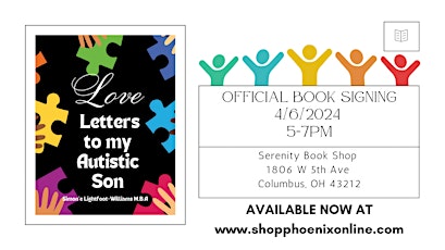 Book Signing  for Love Letters to my Autistic Son