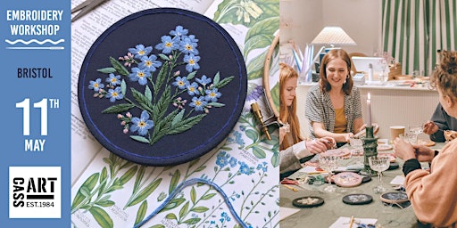 Imagem principal do evento Introduction to Botanical Embroidery Bristol 11th May