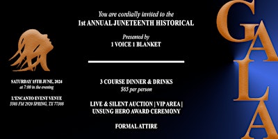 Juneteenth Historical Gala primary image